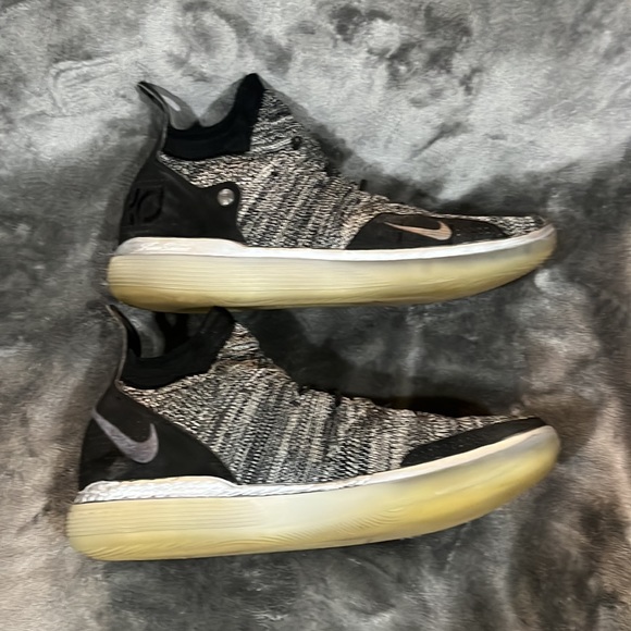 Nike Zoom KD 11 Still KD Mens Sz 10 (Beaters) # AO2604-004 Blk/Silv/Gry - Picture 3 of 9